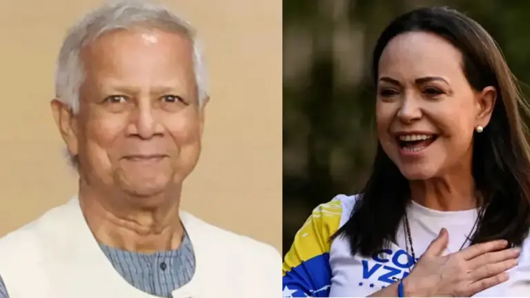 নোবেলজয়ী মারিয়া করিনাকে প্রধান উপদেষ্টার অভিনন্দন