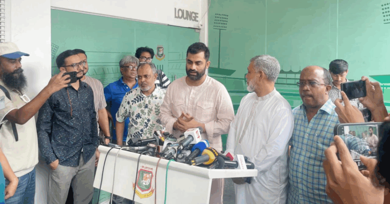 আগে নির্বাচনের ফিক্সিং বন্ধ করেন: তামিম