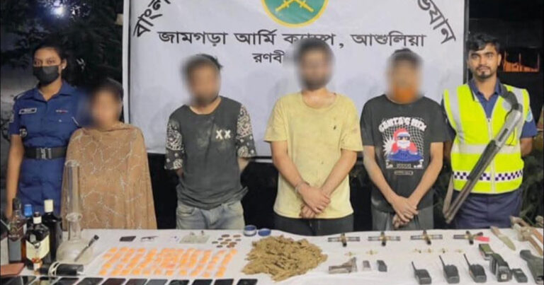 যৌথ বাহিনী কর্তৃক পরিচালিত উল্লেখযোগ্য অভিযানে সারাদেশে আটক ১৯৪