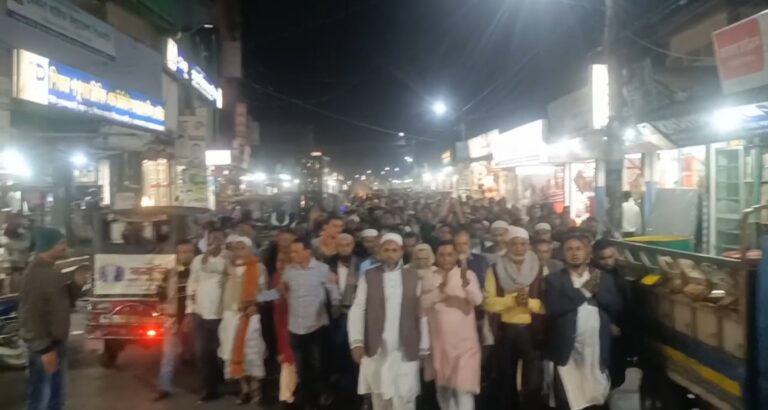 শেখ হাসিনার ফাঁসির রায়ে মাদারীপুরে বিএনপির আনন্দ মিছিল
