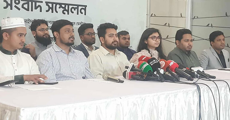 নির্বাচনে লেভেল প্লেয়িং ফিল্ড দেখতে পাচ্ছি না: নাহিদ