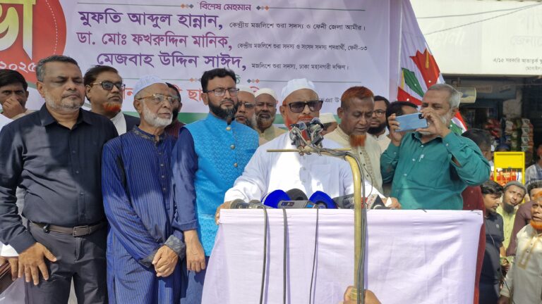 ‘হত্যা-নির্যাতনেও জামায়াত পালায়নি, আ. লীগ দেশ ছেড়ে পালিয়েছে’
