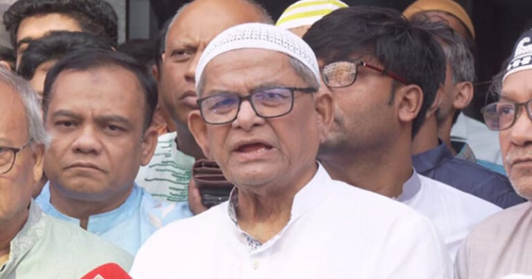 খালেদা জিয়ার অবস্থা অত্যন্ত সংকটময়: মির্জা ফখরুল
