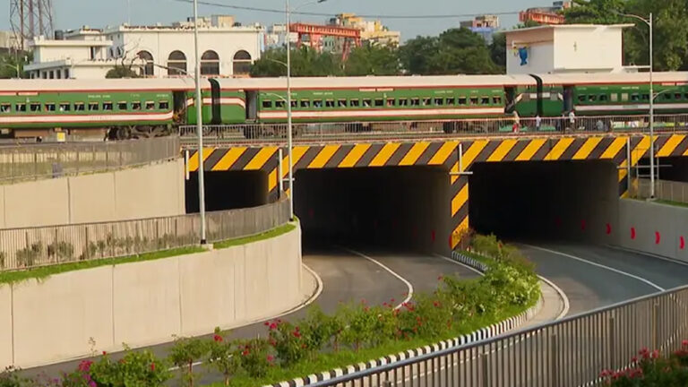 চালু হলো রাজধানীর টিটিপাড়া আন্ডারপাস