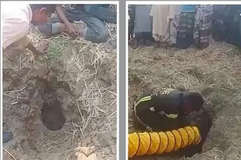 ৫ ঘণ্টায় উদ্ধার হয়নি নলকূপের পাইপে পড়ে যাওয়া শিশু স্বাধীন