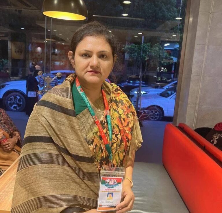 মাদারীপুর-১ আসনে বিএনপির নতুন প্রার্থী নাদিরা মিঠু