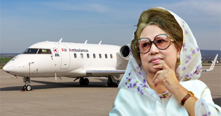 মেডিকেল বোর্ড সবুজ সংকেত দিলেই আসবে রয়্যাল এয়ার অ্যাম্বুলেন্স