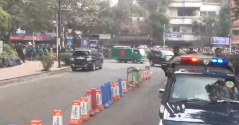 জানাজাস্থলে পৌঁছেছে বেগম জিয়ার মরদেহ