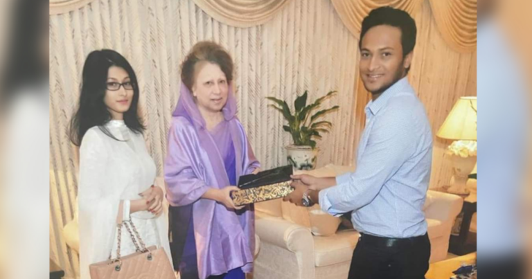 বেগম জিয়ার মৃত্যু: আবেগঘন বার্তা দিলেন সাকিব আল হাসান