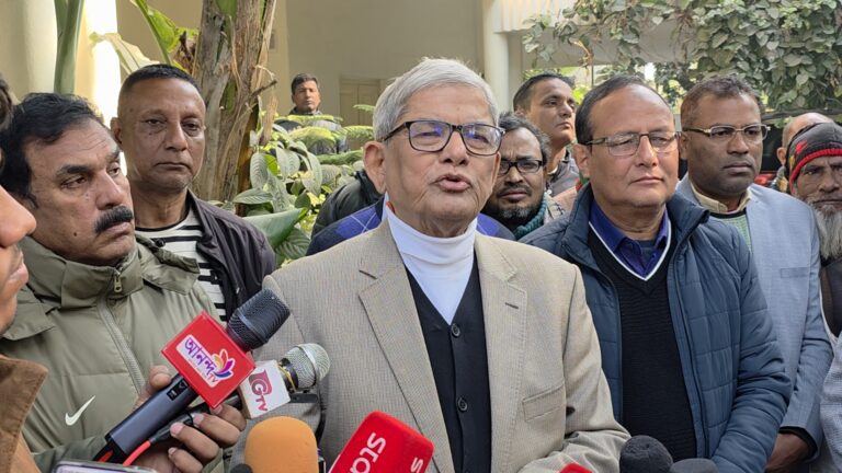 ভারতে না খেলার বিষয়ে বিসিবির সিদ্ধান্তে একমত বিএনপি: মির্জা ফখরুল