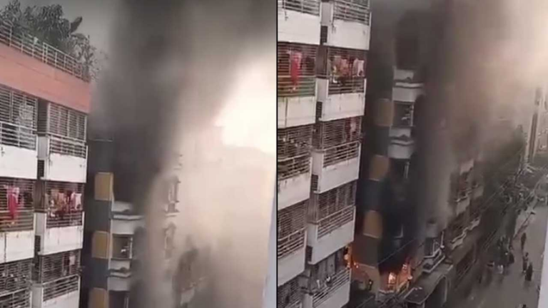 উত্তরায় আবাসিক ভবনে অগ্নিকাণ্ডে নিহত বেড়ে ৫
