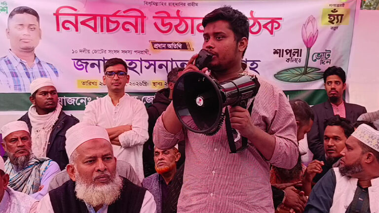 আমাকে দিয়ে চাঁদাবাজি, টেন্ডারবাজি, দুর্নীতি হবে না: হাসনাত