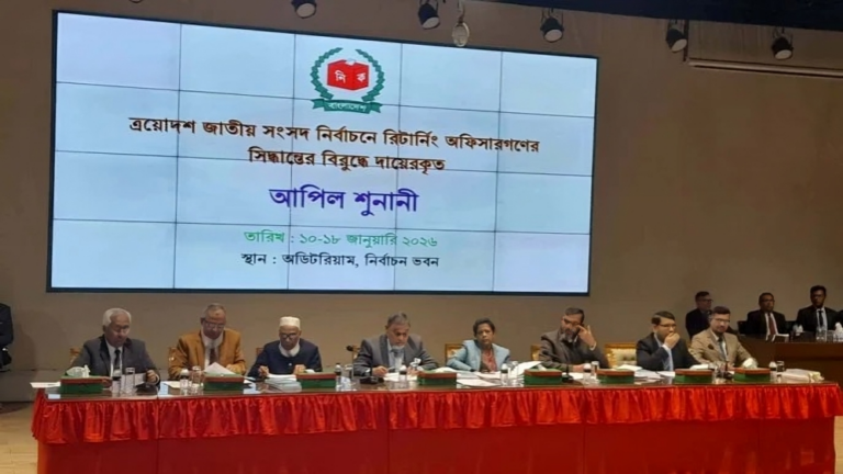 মনোনয়নপত্র বাতিলের বিরুদ্ধে আপিল শুনানি শুরু