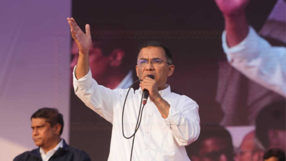 জাতীয় সংসদ নির্বাচনের প্রচারণার অংশ হিসেবে রাজশাহীতে পৌঁছেছেন বিএনপি চেয়ারম্যান তারেক রহমান।