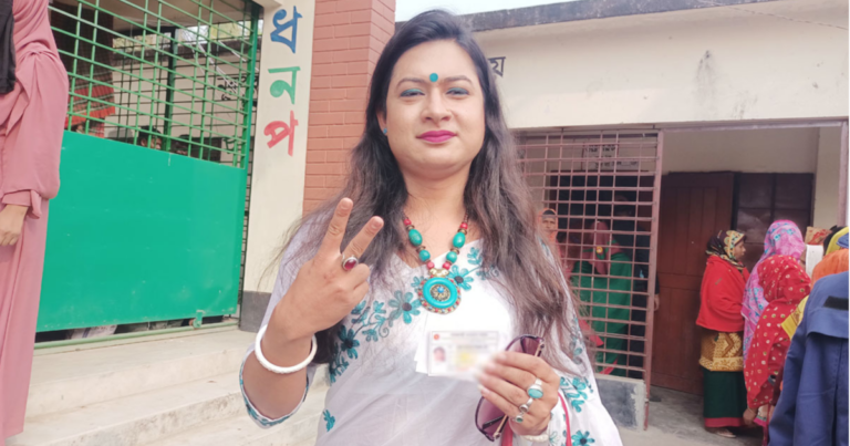 তৃতীয় লিঙ্গের প্রার্থী সেই রানীর মনোনয়নপত্র বৈধ ঘোষাণা