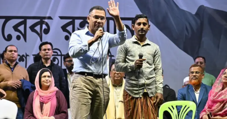 এখন সময় দেশ গঠনের: তারেক রহমান