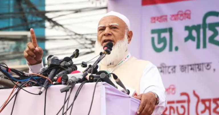 ঢাকা-১৫ আসনে জামায়াত আমিরের মনোনয়নপত্র বৈধ ঘোষণা