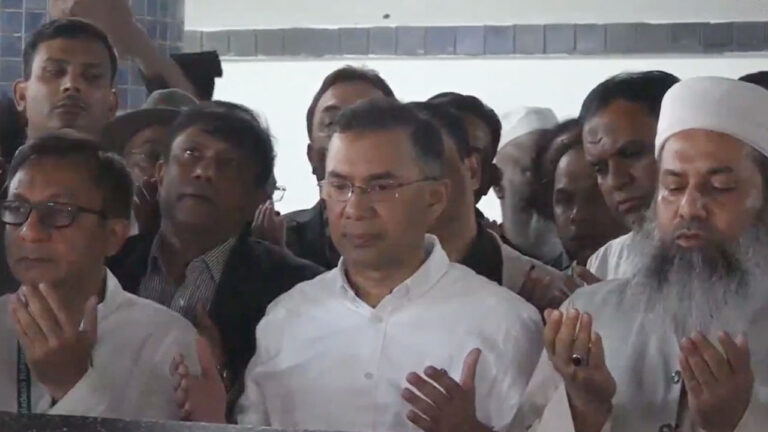 ‎শাহজালালের মাজার জিয়ারত করলেন তারেক রহমান