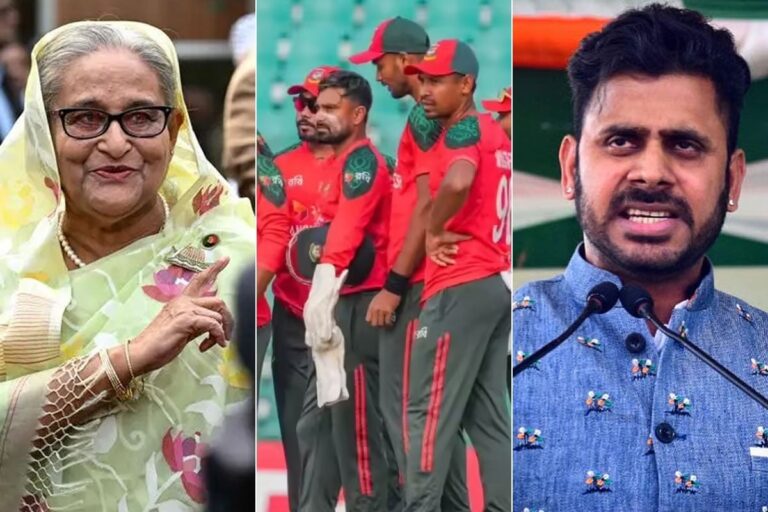‘শেখ হাসিনা ভারতে নিরাপদে থাকলে, ক্রিকেটারদের নিরাপত্তা উদ্বেগ অযৌক্তিক’