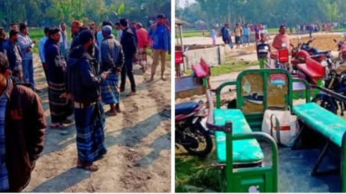 নওগাঁয় খাসির মাংস বলে কুকুরের মাংস বিক্রি