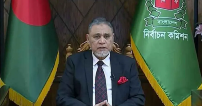 সন্ধ্যায় জাতির উদ্দেশে ভাষণ দেবেন সিইসি