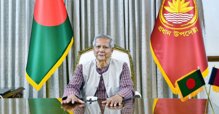 সন্ধ্যা ৭টায় জাতির উদ্দেশে ভাষণ দেবেন প্রধান উপদেষ্টা