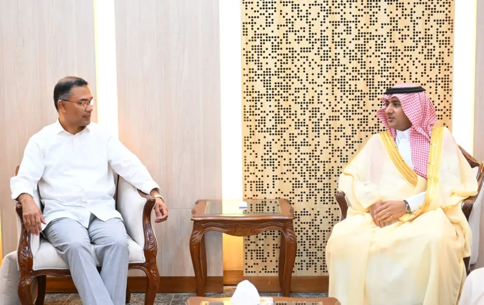 প্রধানমন্ত্রীর সঙ্গে সৌদি রাষ্ট্রদূতের সৌজন্য সাক্ষাৎ
