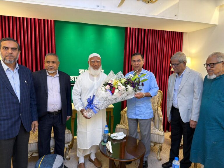 জামায়াত আমিরের বাসায় তারেক রহমান