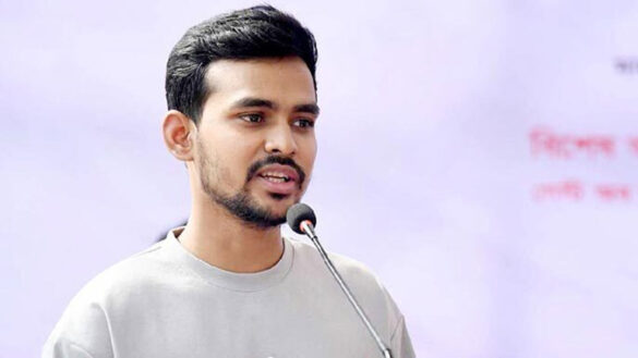 জাতীয় নাগরিক পার্টি (এনসিপি)-এর মুখপাত্র আসিফ মাহমুদ সজীব ভূঁইয়া