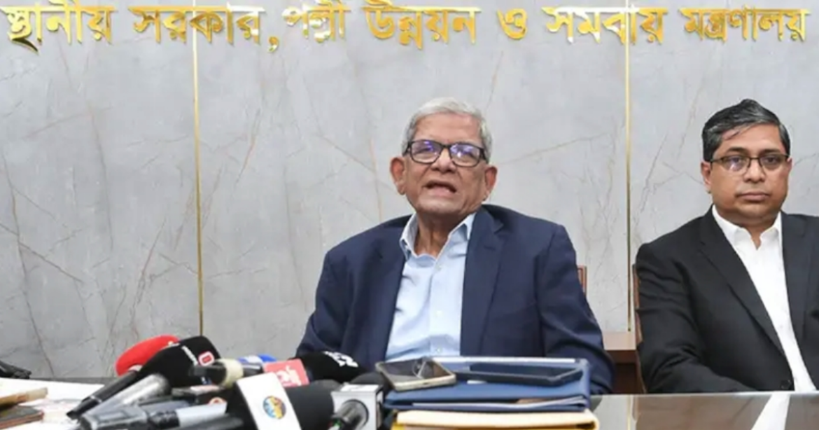 দলীয় প্রতীকে সিটি নির্বাচন হবে কি না- তা সংসদ নির্ধারণ করবে বলে জানিয়েছেন এলজিআরডি মন্ত্রী মির্জা ফখরুল ইসলাম আলমগীর।