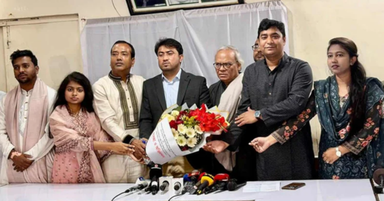 বিএনপিতে যোগ দিলেন জাকসু ভিপি জিতু