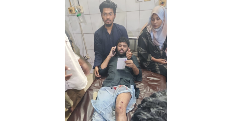 ইনকিলাব মঞ্চ-পুলিশ সংঘর্ষ, সদস্য সচিব জাবের আহত