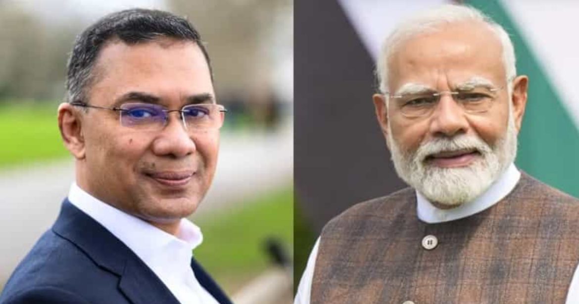 ত্রয়োদশ জাতীয় সংসদ নির্বাচনে নিরঙ্কুশ জয়ের পর বিএনপি চেয়ারম্যান তারেক রহমান'কে অভিনন্দন জানিয়েছেন ভারতের প্রধানমন্ত্রী নরেন্দ্র মোদি।