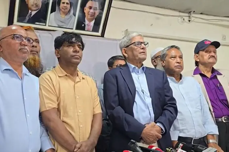 আমরা নতুন এক বাংলাদেশের জন্য কাজ করছি: মির্জা ফখরুল