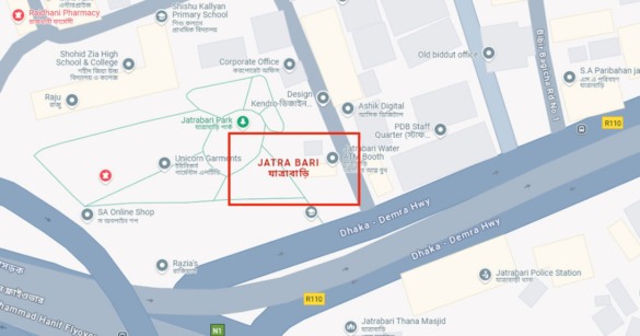 রাজধানীর যাত্রাবাড়ী থানাধীন মীর হাজারীবাগ এলাকায় বাস-লেগুনা মুখোমুখি সংঘর্ষে ২ যাত্রী নিহত হয়েছেন।