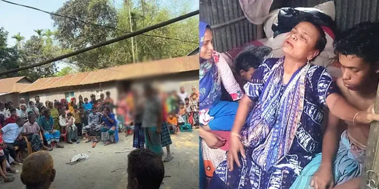 চোর সন্দেহে সন্তানকে না পেয়ে সালিসে বাবা-মাকে মারধর, অপমানে মায়ের আত্মহত্যা