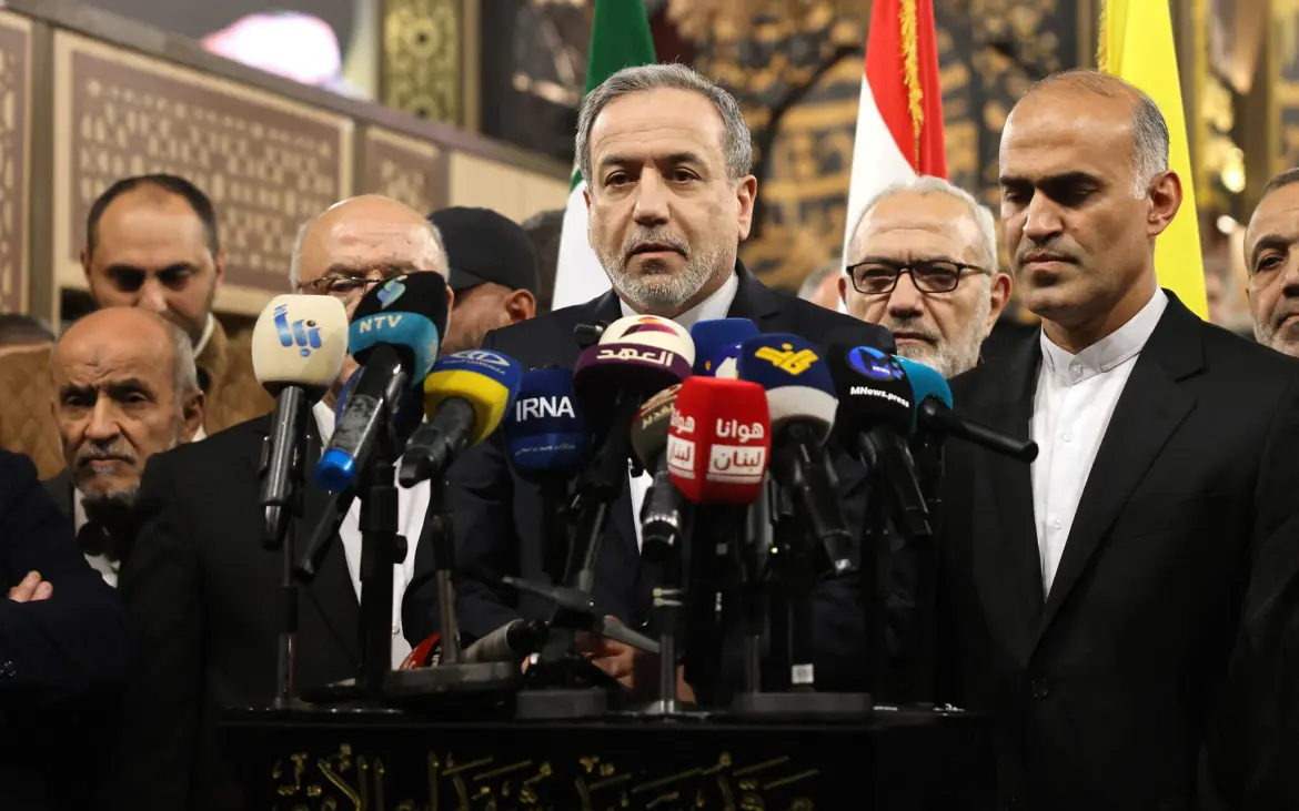 ইরানের পররাষ্ট্রমন্ত্রী আব্বাস আরাঘচি।