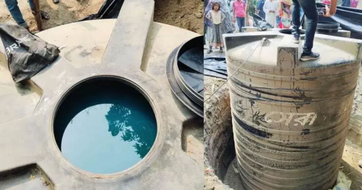 নাটোর জেলার সিংড়া উপজেলায় মাটির নিচে অবৈধভাবে মজুত করা প্রায় ১০ হাজার লিটার জ্বালানি তেল উদ্ধার করেছে উপজেলা প্রশাসন।