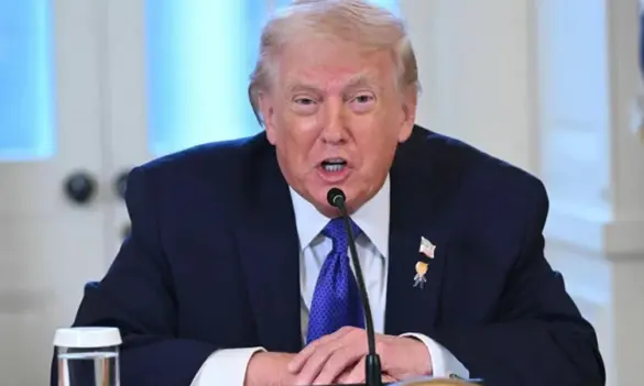 যুক্তরাষ্ট্রের প্রেসিডেন্ট ডোনাল্ড ট্রাম্প।