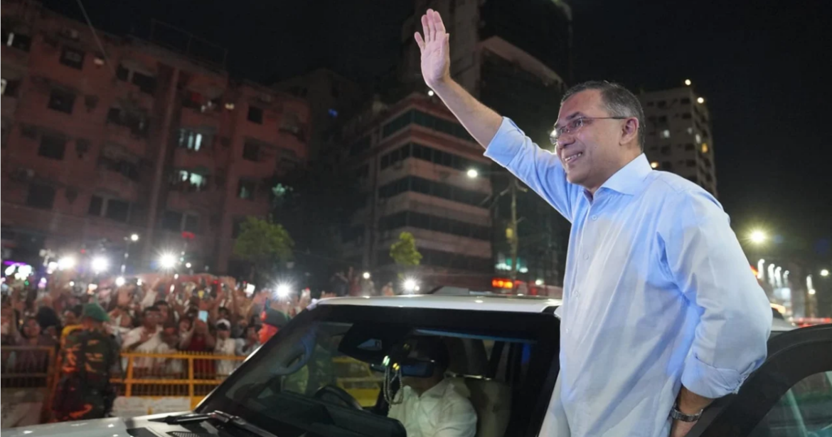 প্রধানমন্ত্রী হিসেবে দায়িত্ব গ্রহণের পর প্রথমবার বিএনপি কেন্দ্রীয় কার্যালয় এসেছেন বিএনপি চেয়ারম্যান ও প্রধানমন্ত্রী তারেক রহমান।