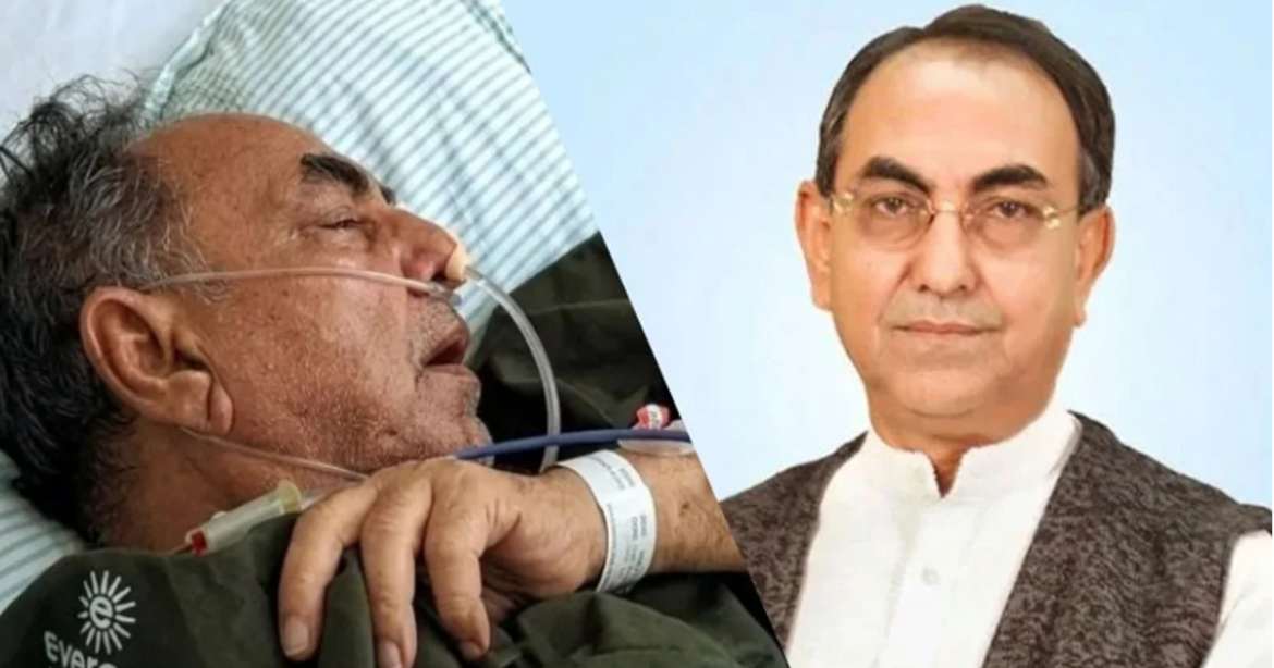 মির্জা আব্বাস’কে সিঙ্গাপুর জেনারেল হাসপাতালে ভর্তি করা হয়েছে।