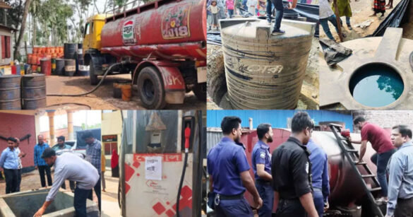 সারাদেশে এক দিনে অভিযান চালিয়ে ৮৭ হাজার ৭০০ লিটার জ্বালানি তেল উদ্ধার করা হয়েছে বলে জানিয়েছেন জ্বালানি ও খনিজ সম্পদ বিভাগ।