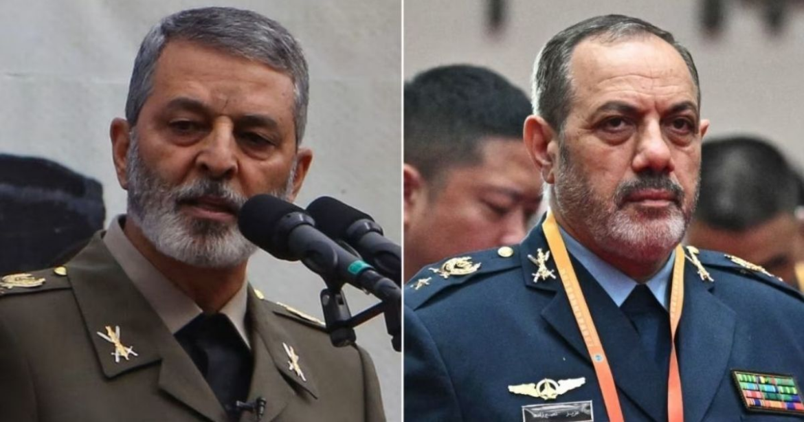 ইরানে যুক্তরাষ্ট্র-ইসরায়েল যৌথ হামলায় প্রাণ হারিয়েছেন দেশটির সেনাপ্রধান আবদুল রহিম মুসাভি এবং প্রতিরক্ষামন্ত্রী আজিজ নাসিরজাদেহ।