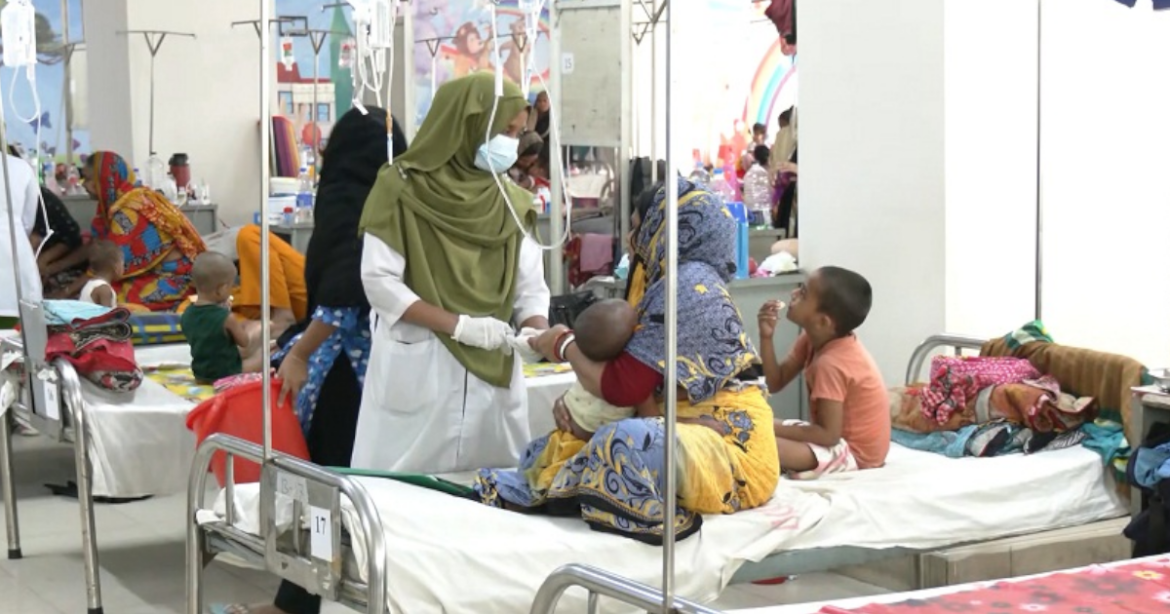 দেশে ভয়াবহ আকার ধারণ করেছে হাম।