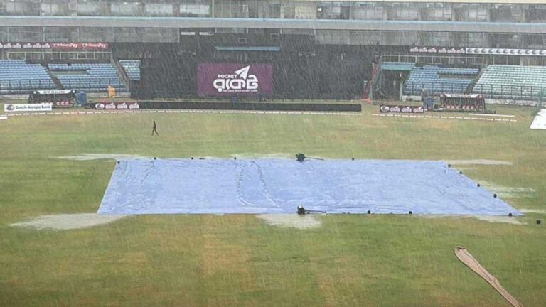 বৃষ্টিতে পরিত্যক্ত বাংলাদেশ-নিউজিল্যান্ডের দ্বিতীয় টি-টোয়েন্টি