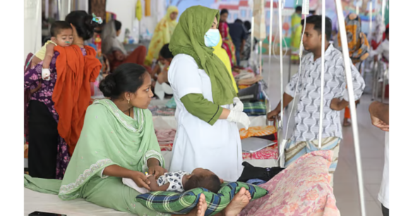 ২৪ ঘণ্টায় হাম ও উপসর্গে ২ শিশুর মৃত্যু।