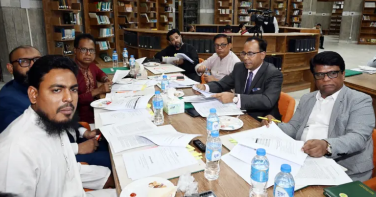 ত্রয়োদশ জাতীয় সংসদের লাইব্রেরি কমিটির প্রথম বৈঠক অনুষ্ঠিত