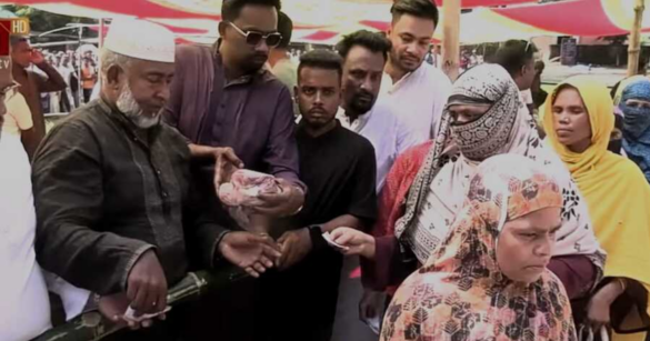 শহীদ রাষ্ট্রপতি জিয়াউর রহমানের ৪৫ তম শাহাদতবার্ষিকী উপলক্ষে সিরাজগঞ্জ জেলার আব্দুস সাত্তার ফাউন্ডেশনের উদ্যোগে দুস্থ ও অসহায় মানুষের মাঝে মাংস বিতরণ করা হয়।