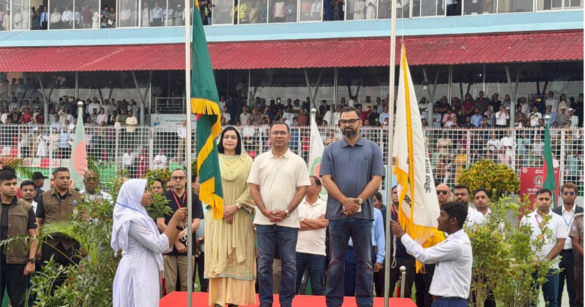 শিশু-কিশোরদের ক্রীড়া প্রতিভা অন্বেষণ প্রতিযোগিতা‘নতুন কুঁড়ি স্পোর্টস ২০২৬’-এর উদ্বোধন করলেন প্রধানমন্ত্রী তারেক রহমান।