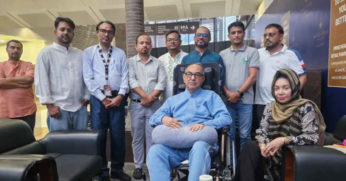 বিএনপি'র স্থায়ী কমিটি সদস্য ও ঢাকা-৮ আসনের সংসদ সদস্য মির্জা আব্বাস মালয়েশিয়ার রাজধানী কুয়ালালামপুর চিকিৎসাধীন আছেন।
